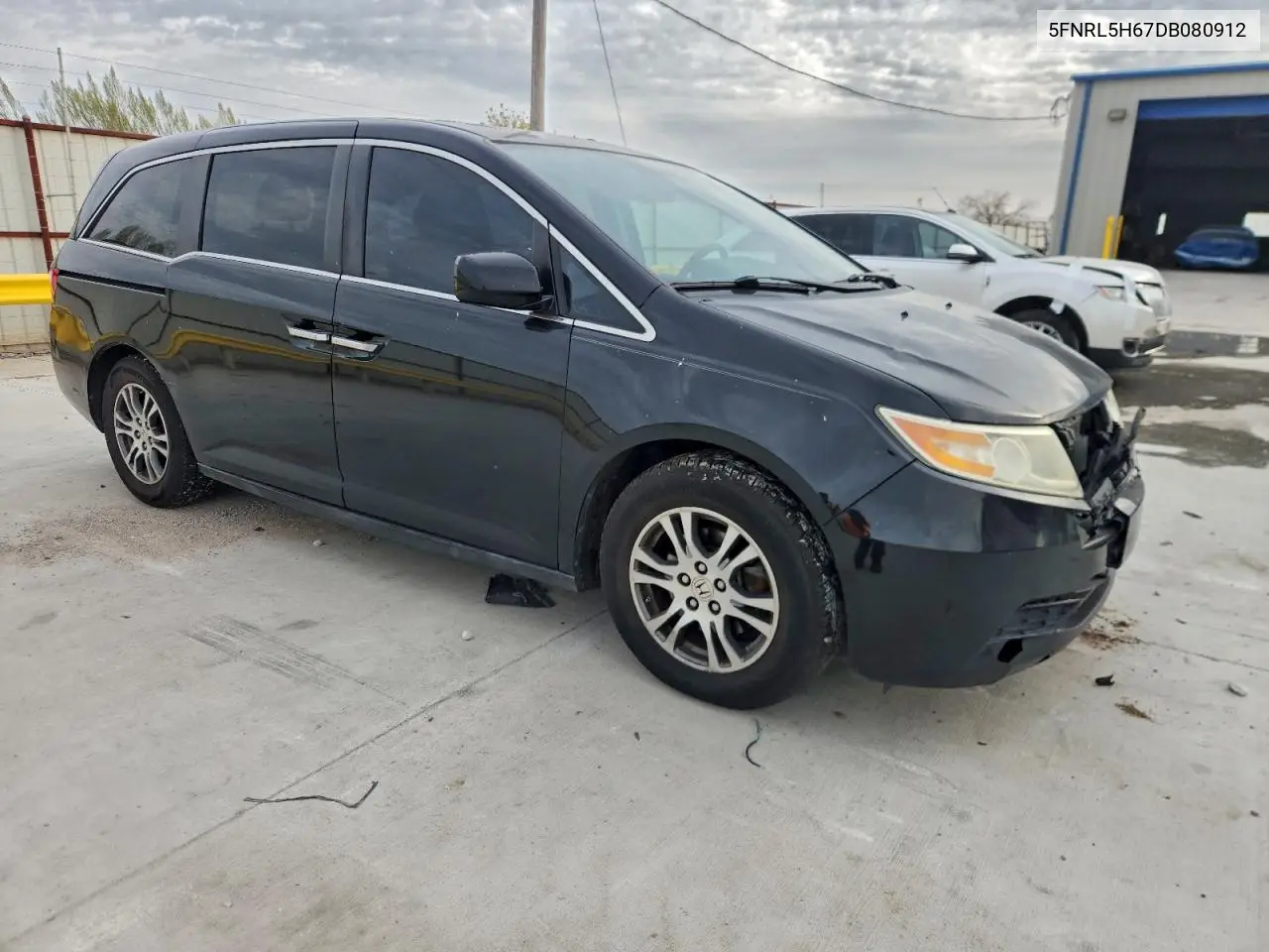 5FNRL5H67DB080912 2013 Honda Odyssey Exl