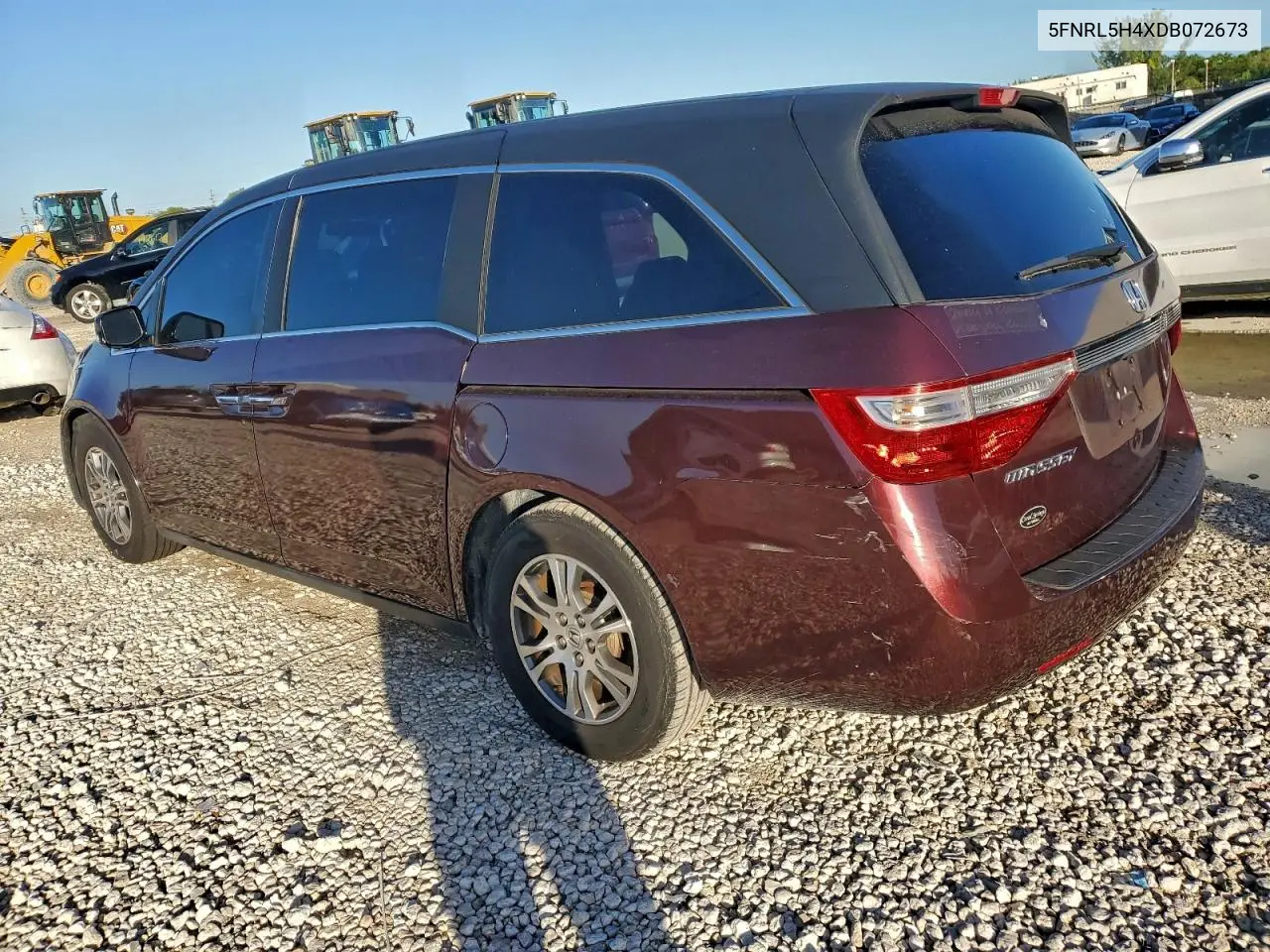 5FNRL5H4XDB072673 2013 Honda Odyssey Ex