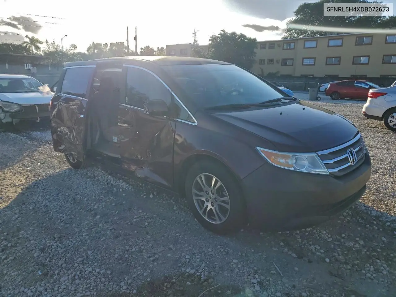 5FNRL5H4XDB072673 2013 Honda Odyssey Ex