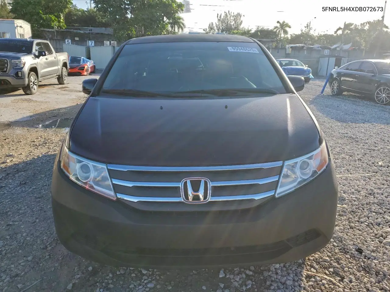 5FNRL5H4XDB072673 2013 Honda Odyssey Ex