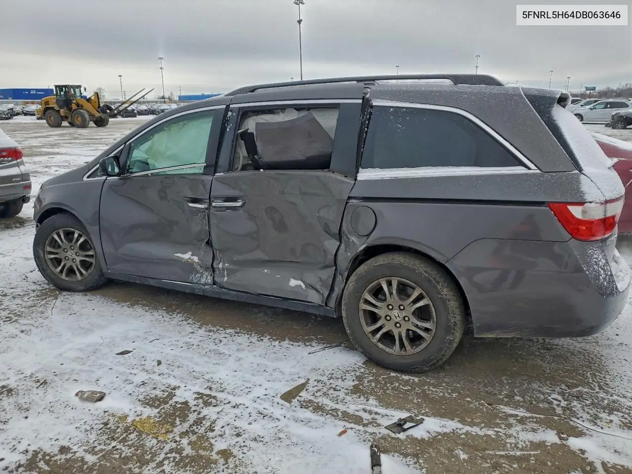 5FNRL5H64DB063646 2013 Honda Odyssey Exl