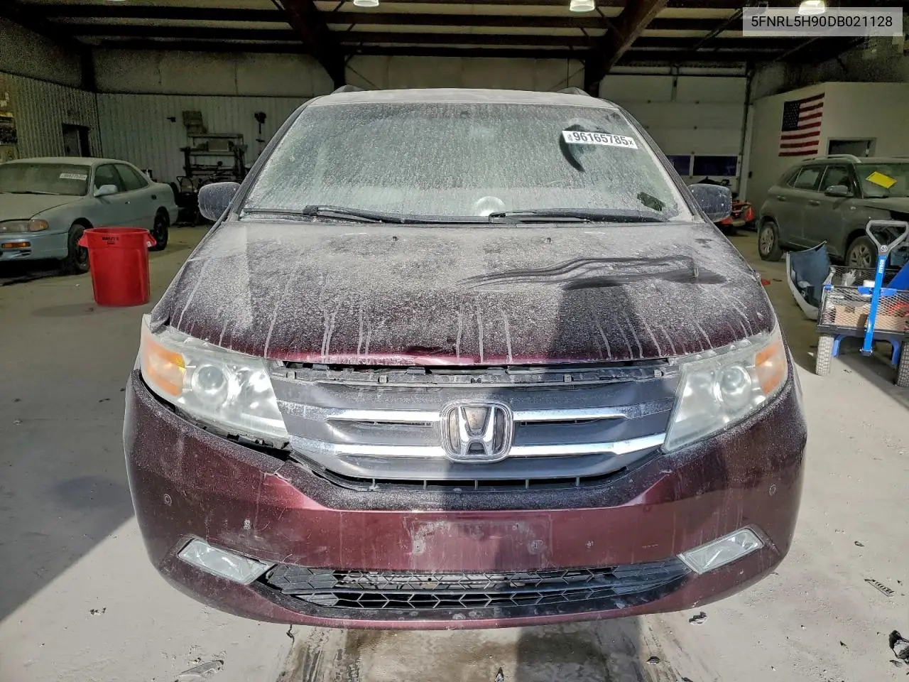 5FNRL5H90DB021128 2013 Honda Odyssey Touring