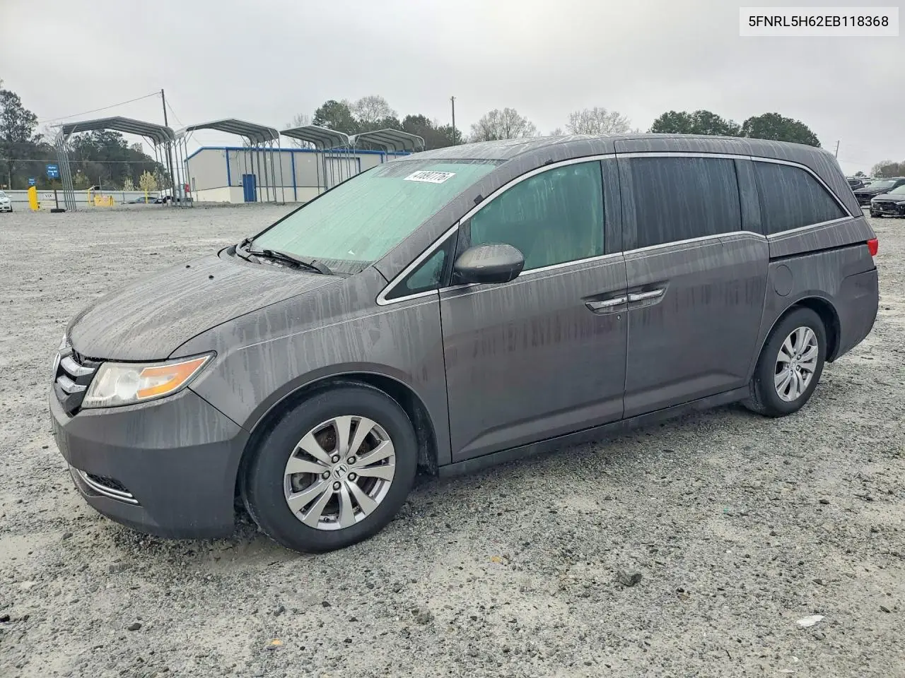 5FNRL5H62EB118368 2014 Honda Odyssey Exl