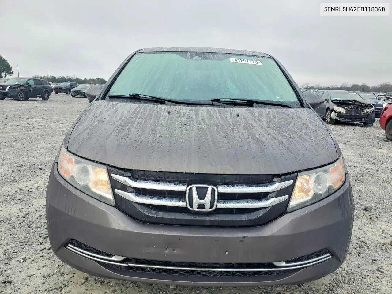 5FNRL5H62EB118368 2014 Honda Odyssey Exl