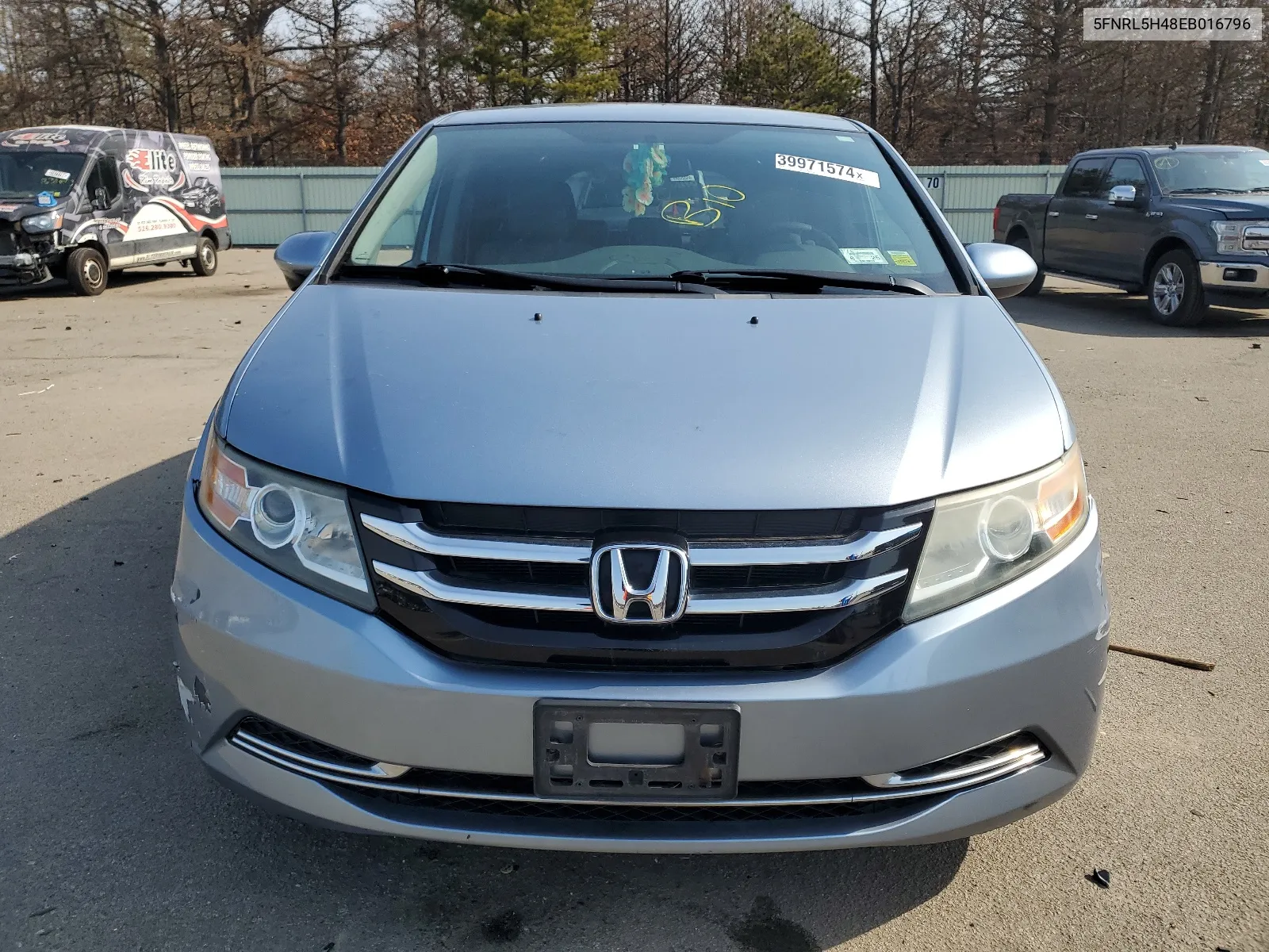 5FNRL5H48EB016796 2014 Honda Odyssey Ex