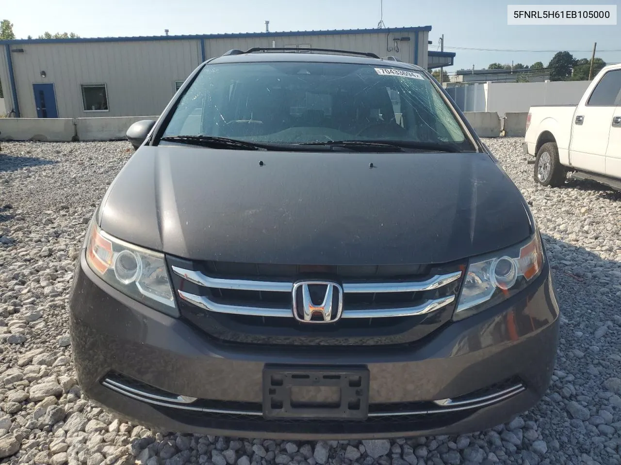 2014 Honda Odyssey Exl VIN: 5FNRL5H61EB105000 Lot: 70433694