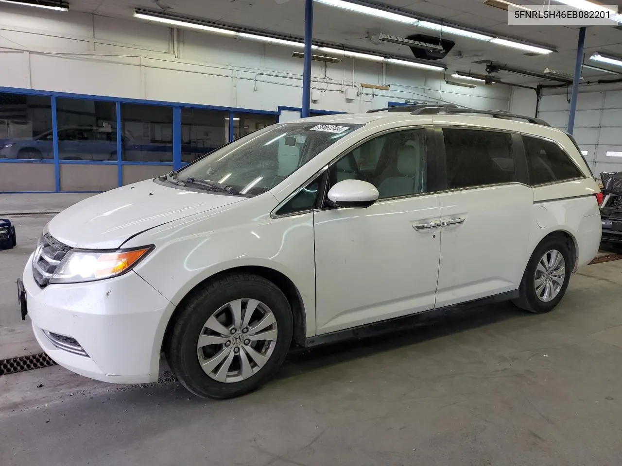 2014 Honda Odyssey Ex VIN: 5FNRL5H46EB082201 Lot: 70461244