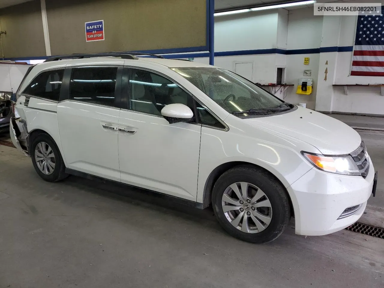 2014 Honda Odyssey Ex VIN: 5FNRL5H46EB082201 Lot: 70461244