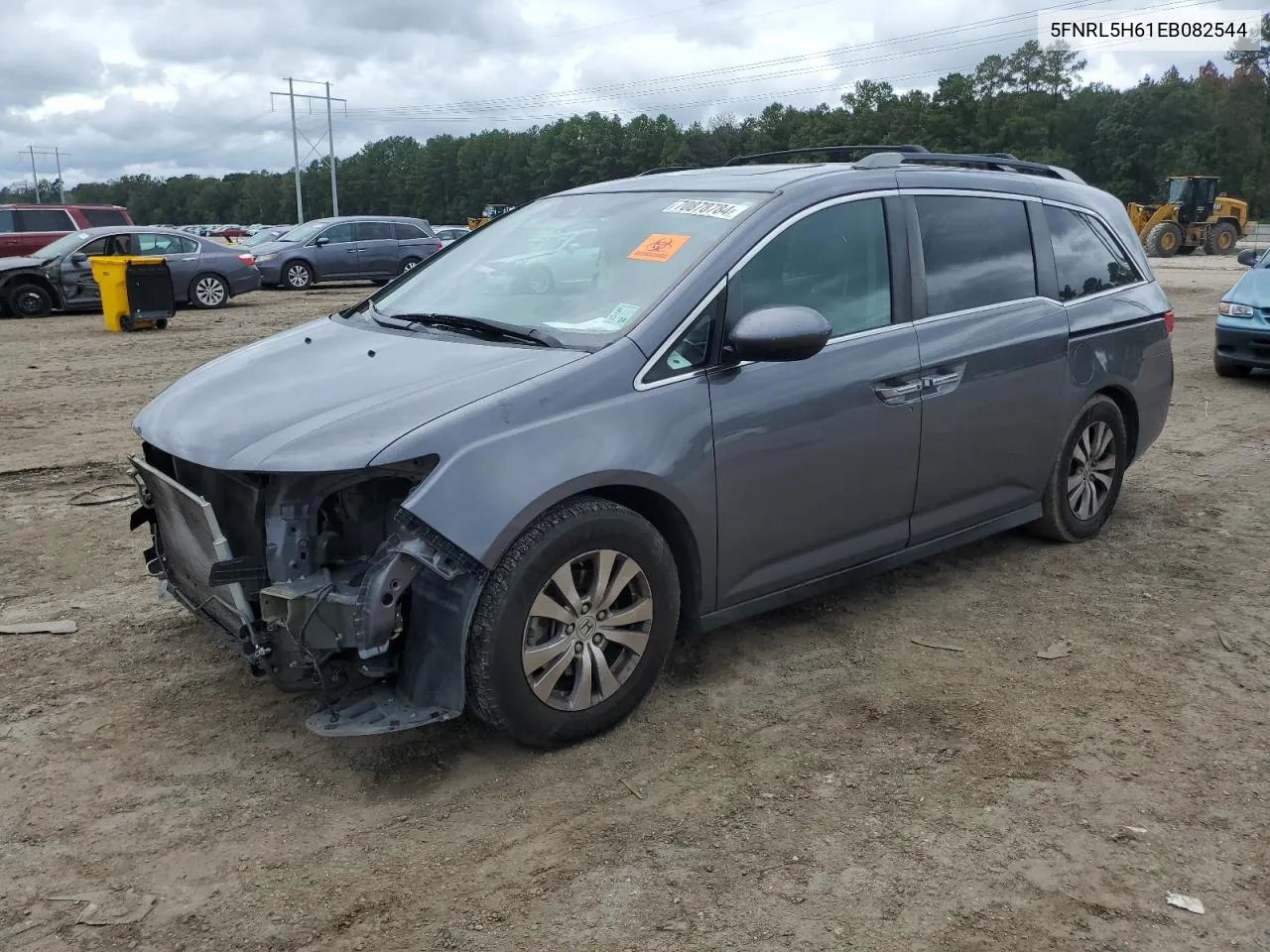 2014 Honda Odyssey Exl VIN: 5FNRL5H61EB082544 Lot: 70878784