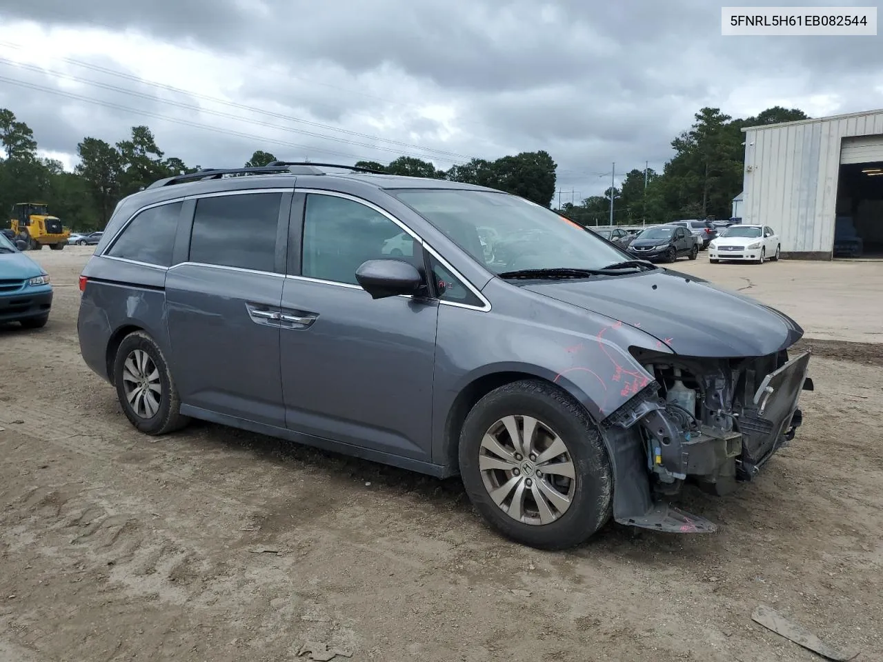 5FNRL5H61EB082544 2014 Honda Odyssey Exl