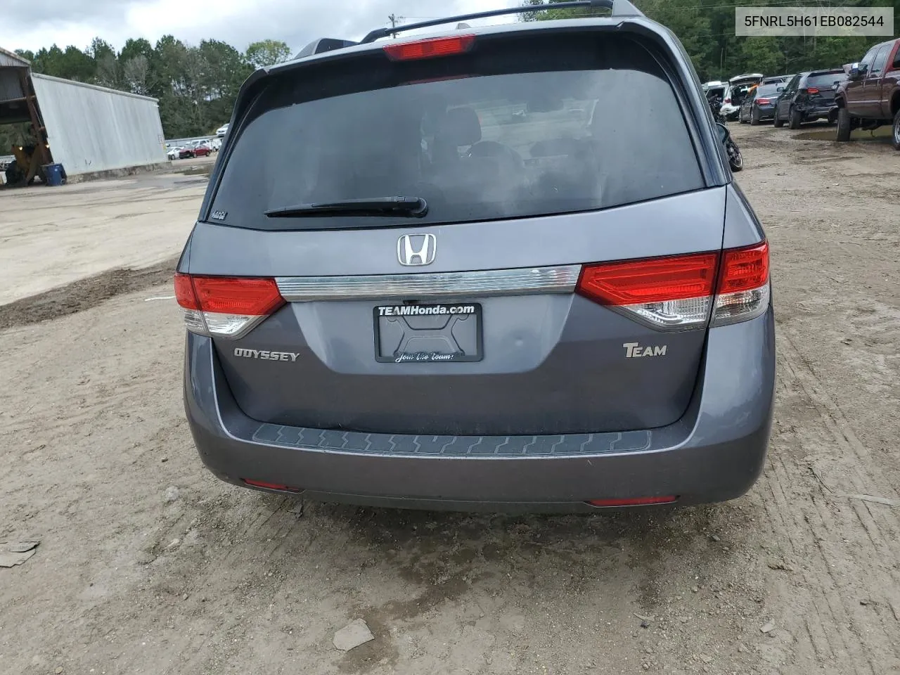 5FNRL5H61EB082544 2014 Honda Odyssey Exl