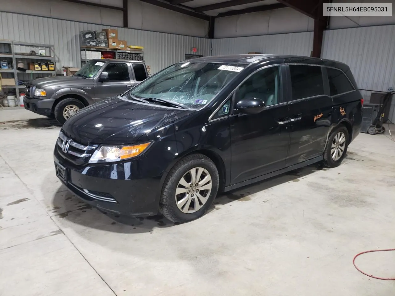 2014 Honda Odyssey Exl VIN: 5FNRL5H64EB095031 Lot: 72178604