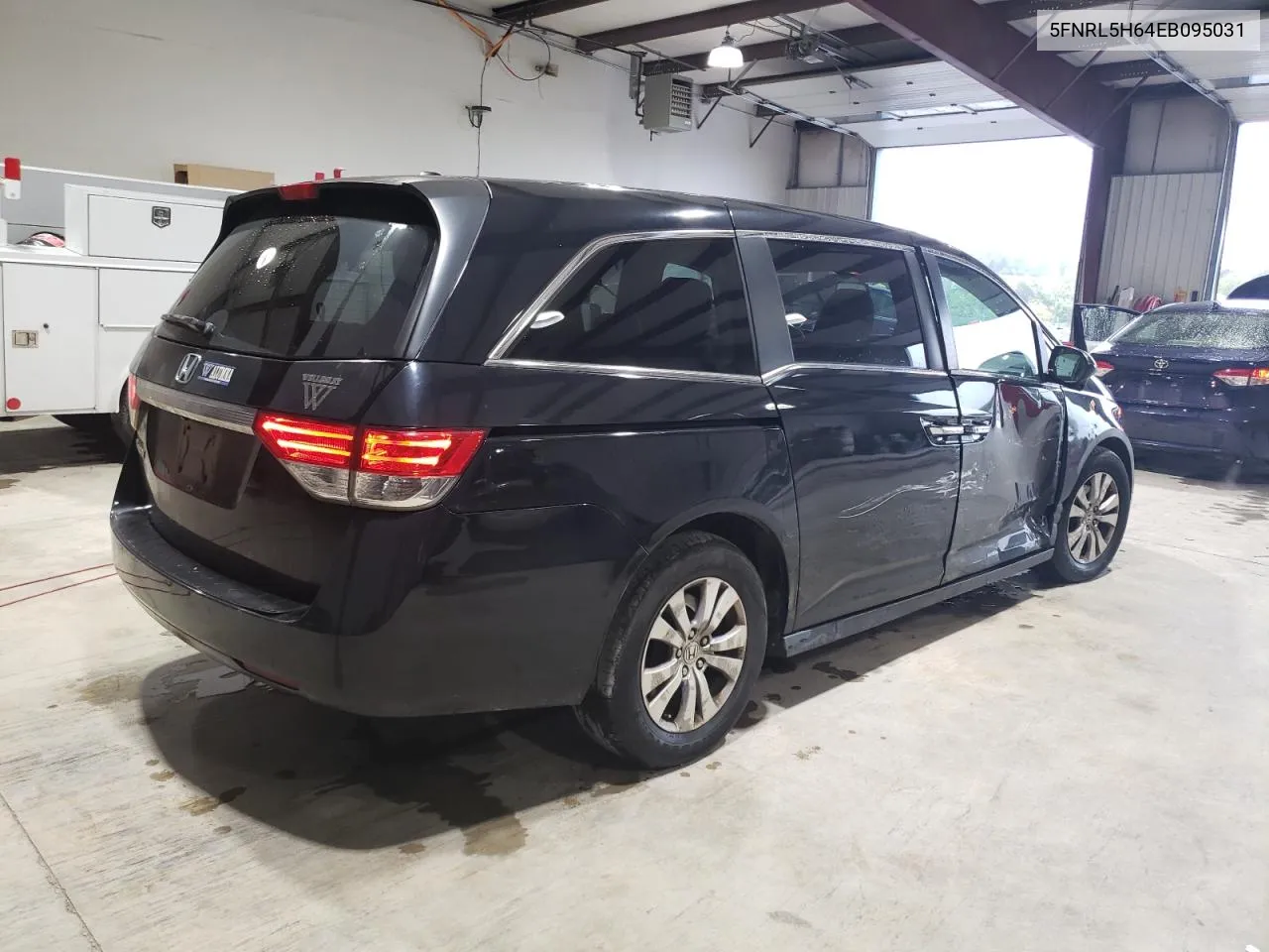 2014 Honda Odyssey Exl VIN: 5FNRL5H64EB095031 Lot: 72178604