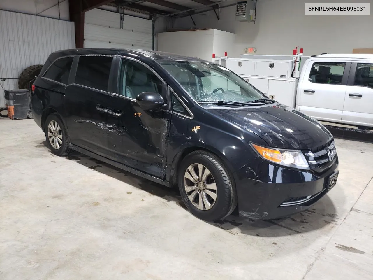 2014 Honda Odyssey Exl VIN: 5FNRL5H64EB095031 Lot: 72178604