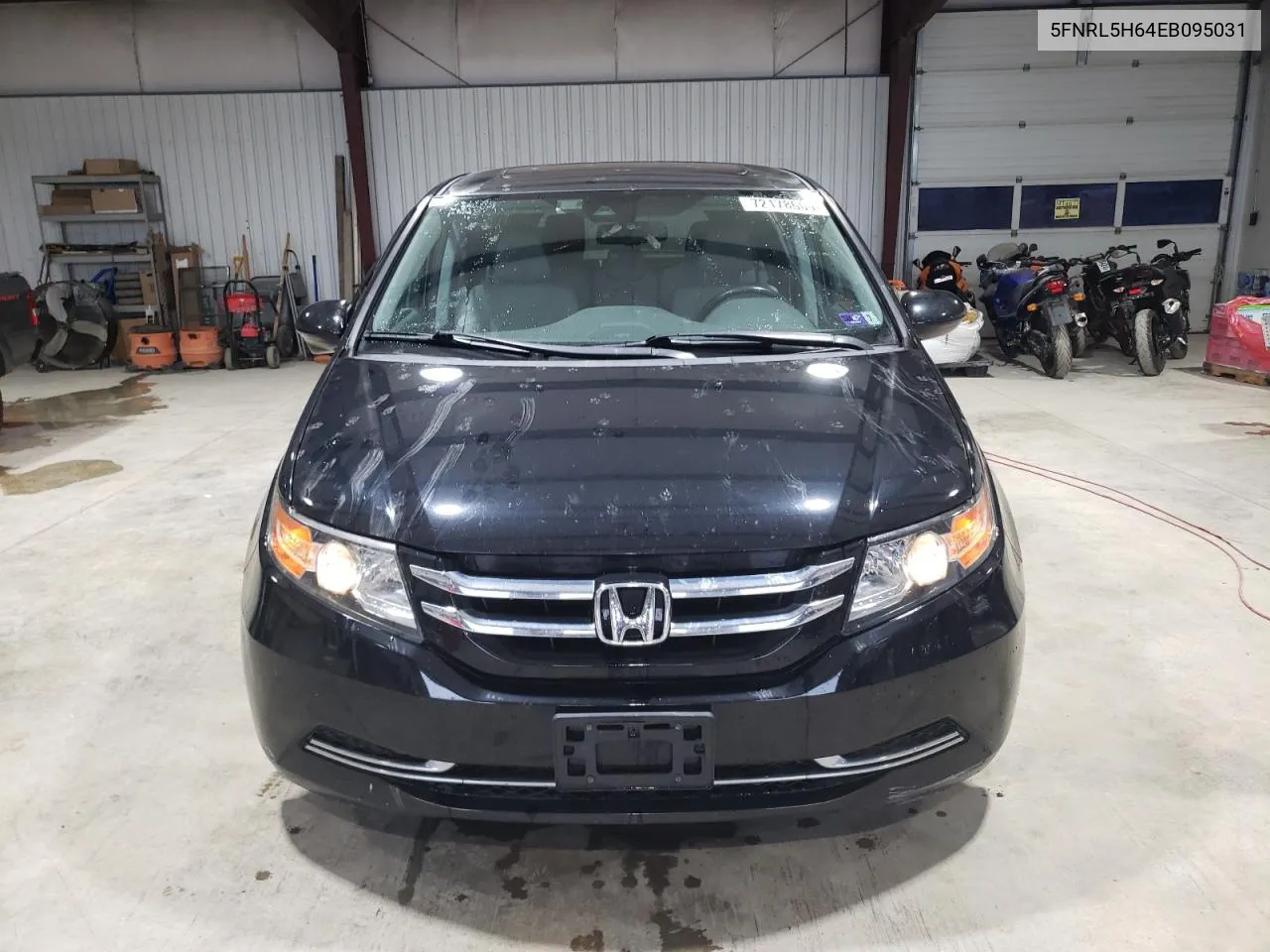 2014 Honda Odyssey Exl VIN: 5FNRL5H64EB095031 Lot: 72178604