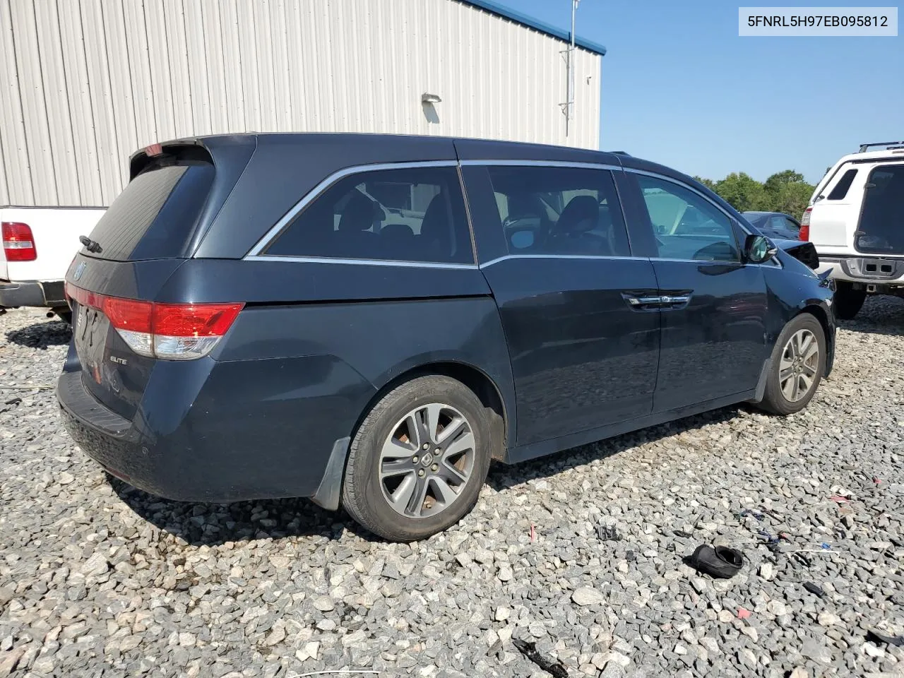 2014 Honda Odyssey Touring VIN: 5FNRL5H97EB095812 Lot: 72391194