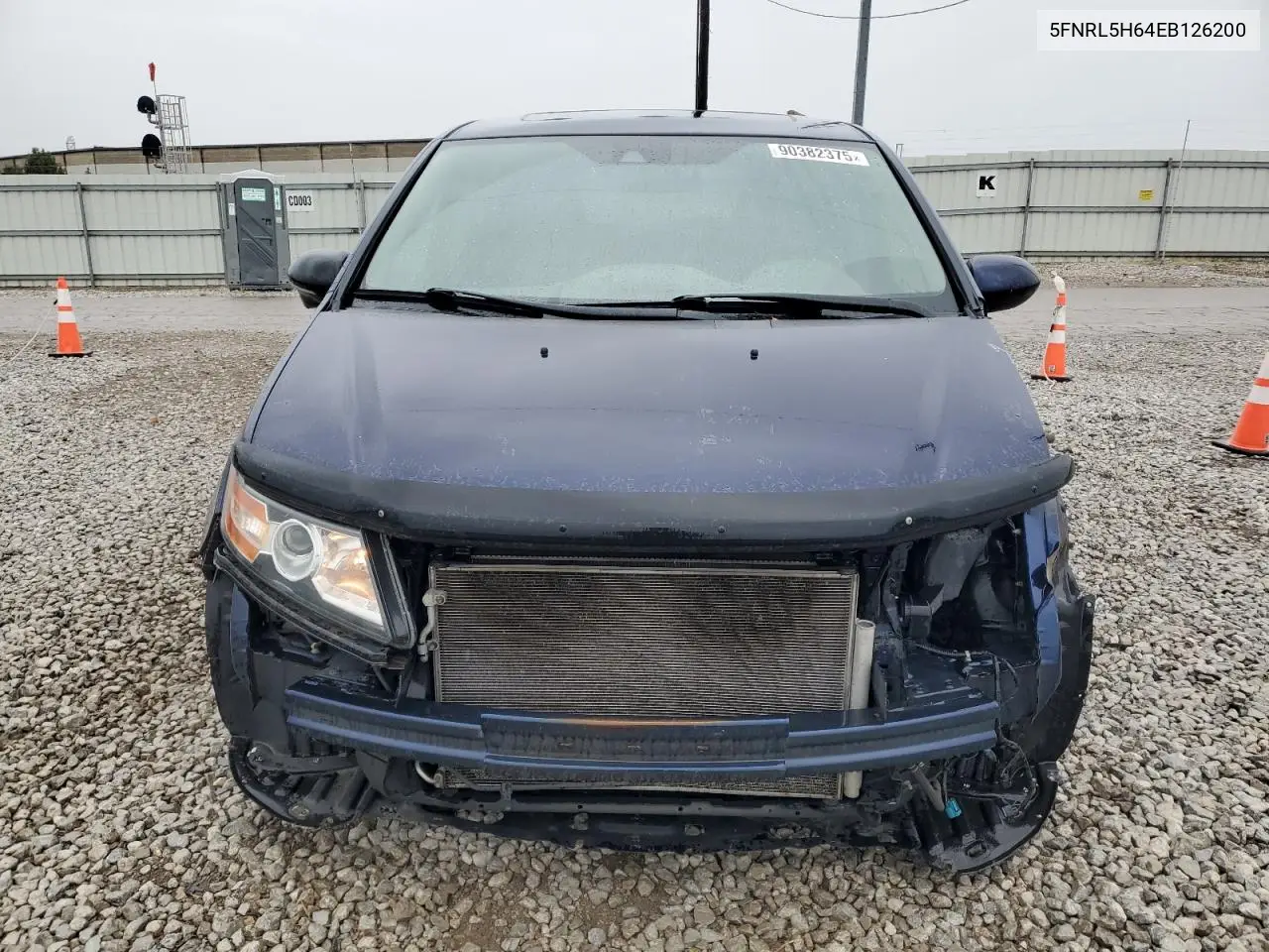 5FNRL5H64EB126200 2014 Honda Odyssey Exl