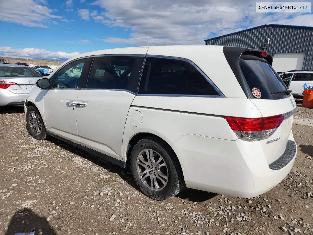 5FNRL5H64EB101717 2014 Honda Odyssey Exl