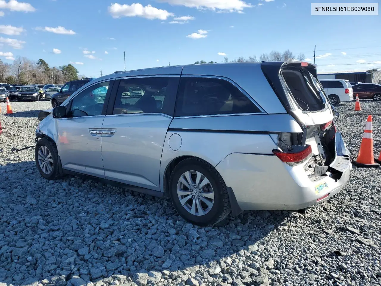 5FNRL5H61EB039080 2014 Honda Odyssey Exl