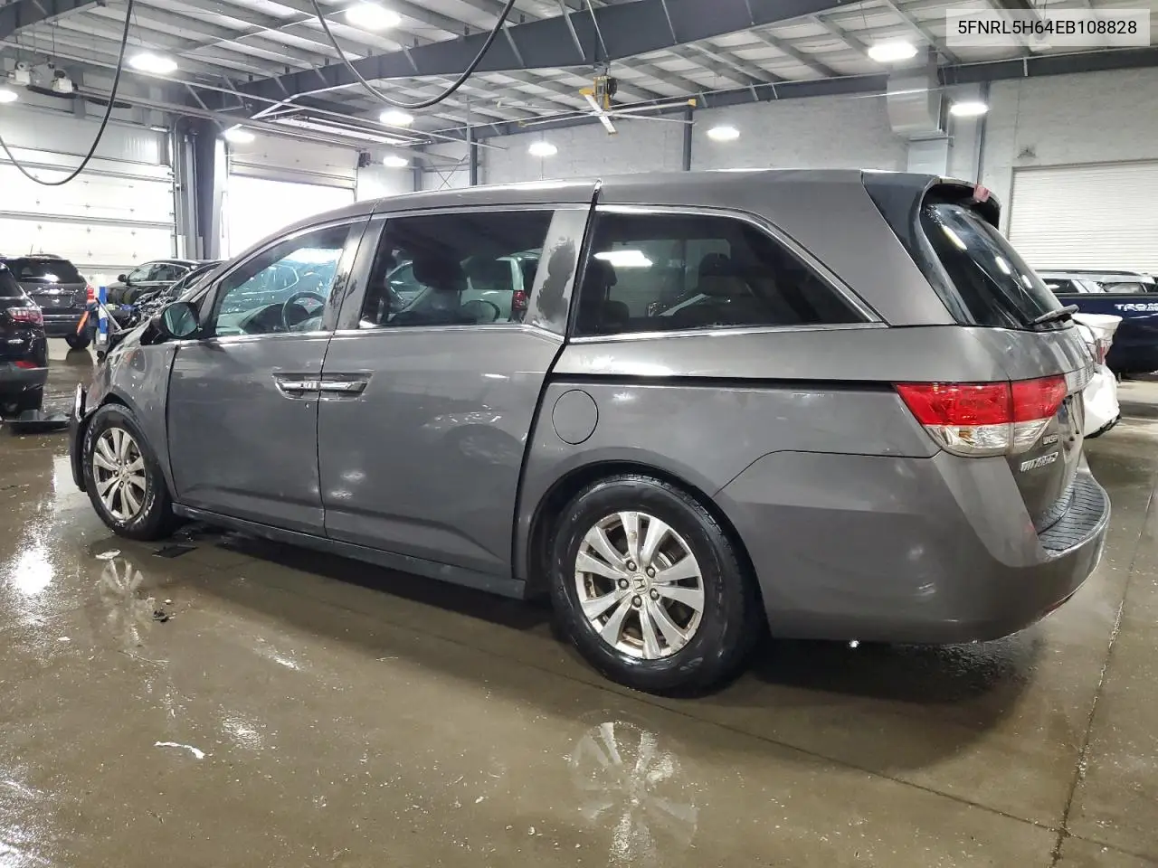 5FNRL5H64EB108828 2014 Honda Odyssey Exl