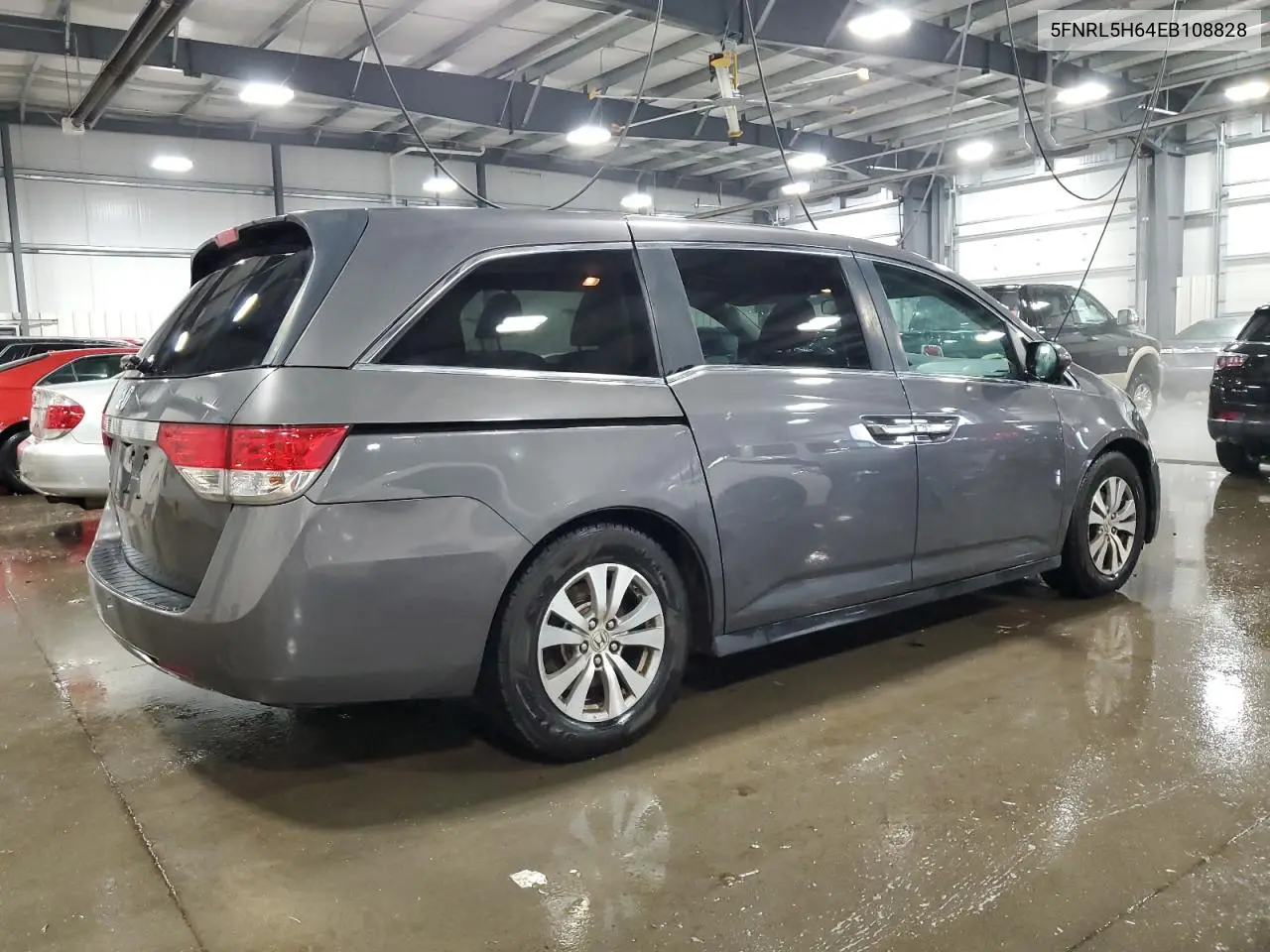 5FNRL5H64EB108828 2014 Honda Odyssey Exl