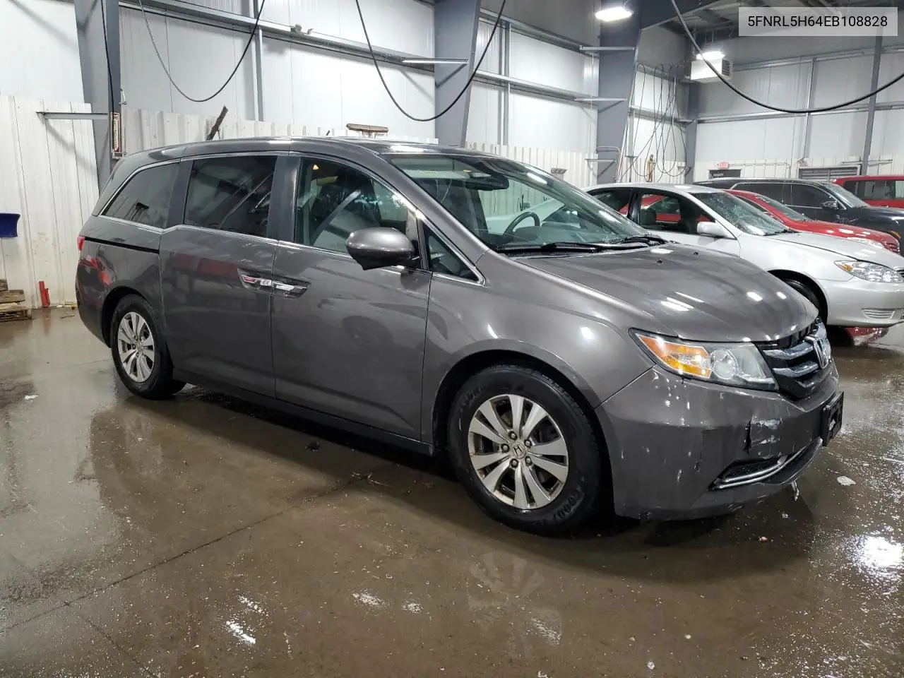 5FNRL5H64EB108828 2014 Honda Odyssey Exl