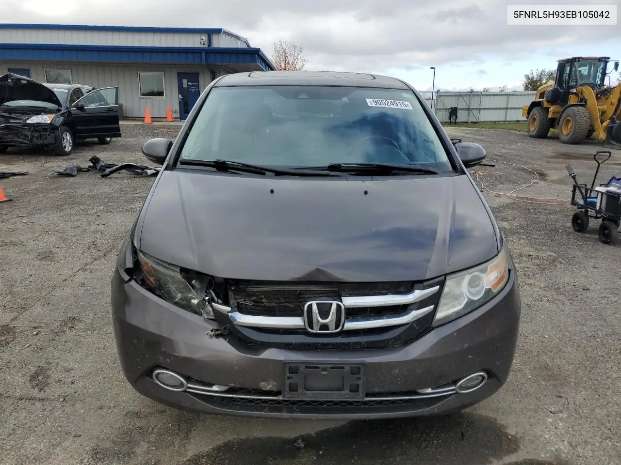 5FNRL5H93EB105042 2014 Honda Odyssey Touring