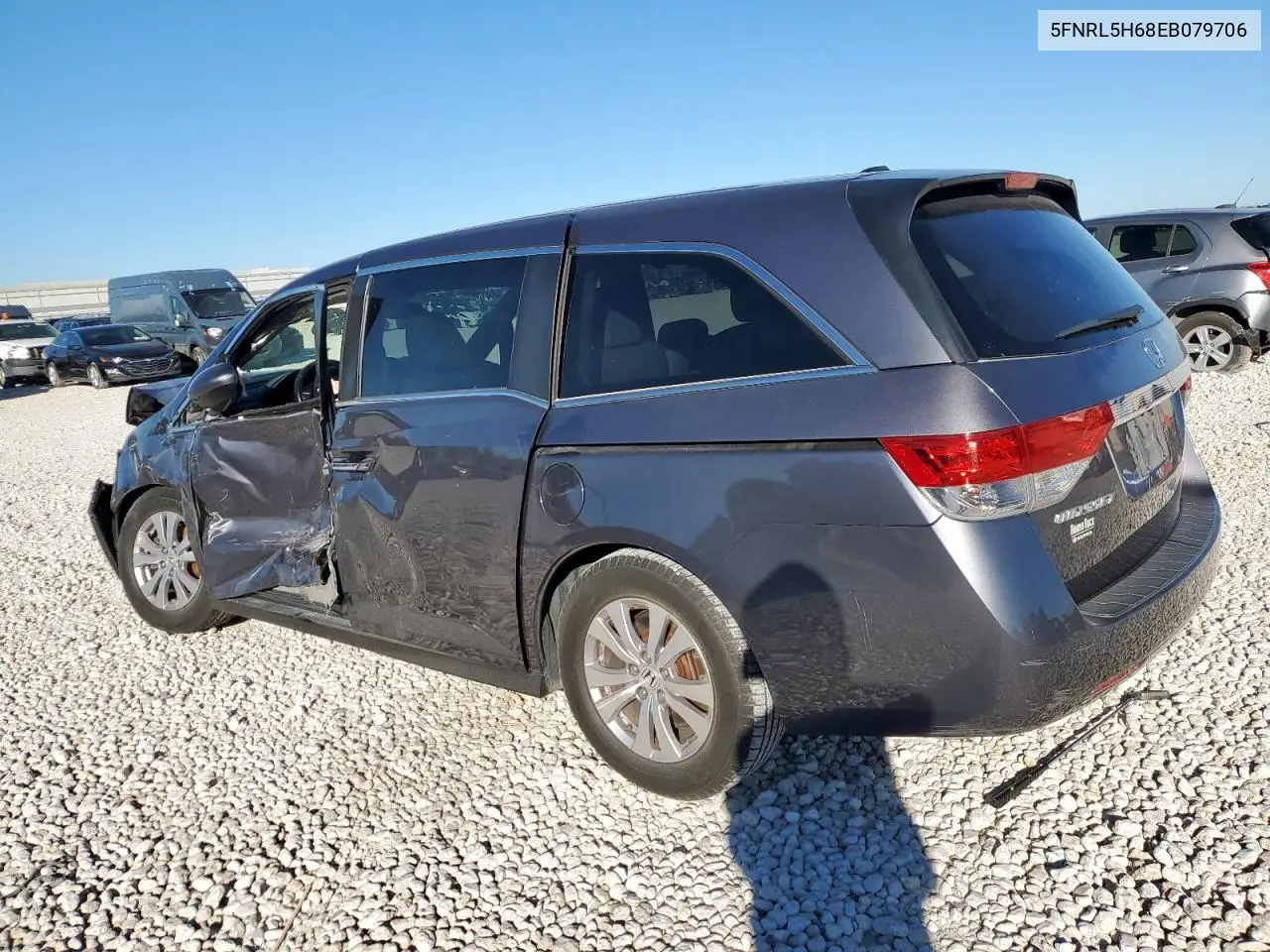 5FNRL5H68EB079706 2014 Honda Odyssey Exl