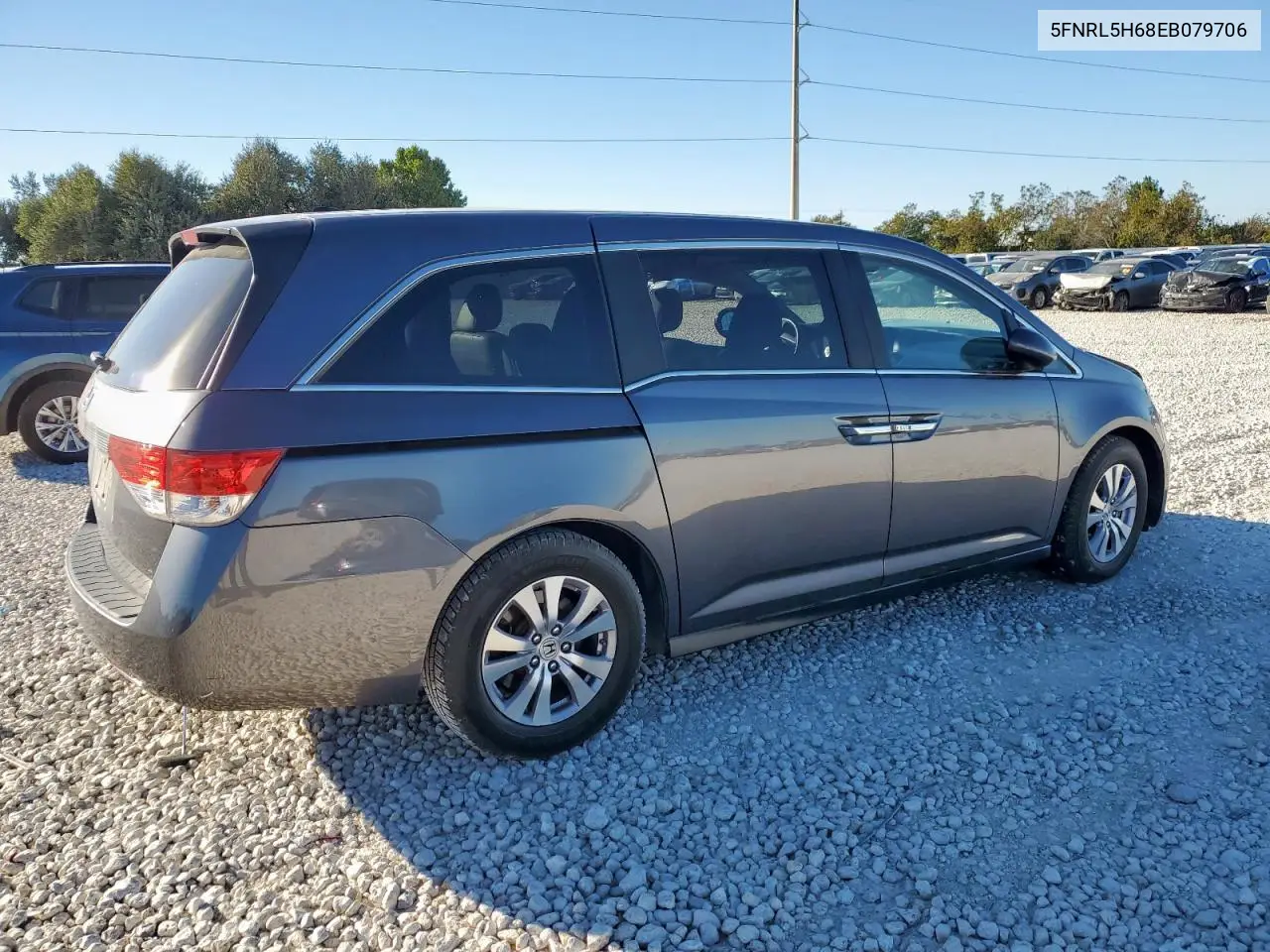 5FNRL5H68EB079706 2014 Honda Odyssey Exl