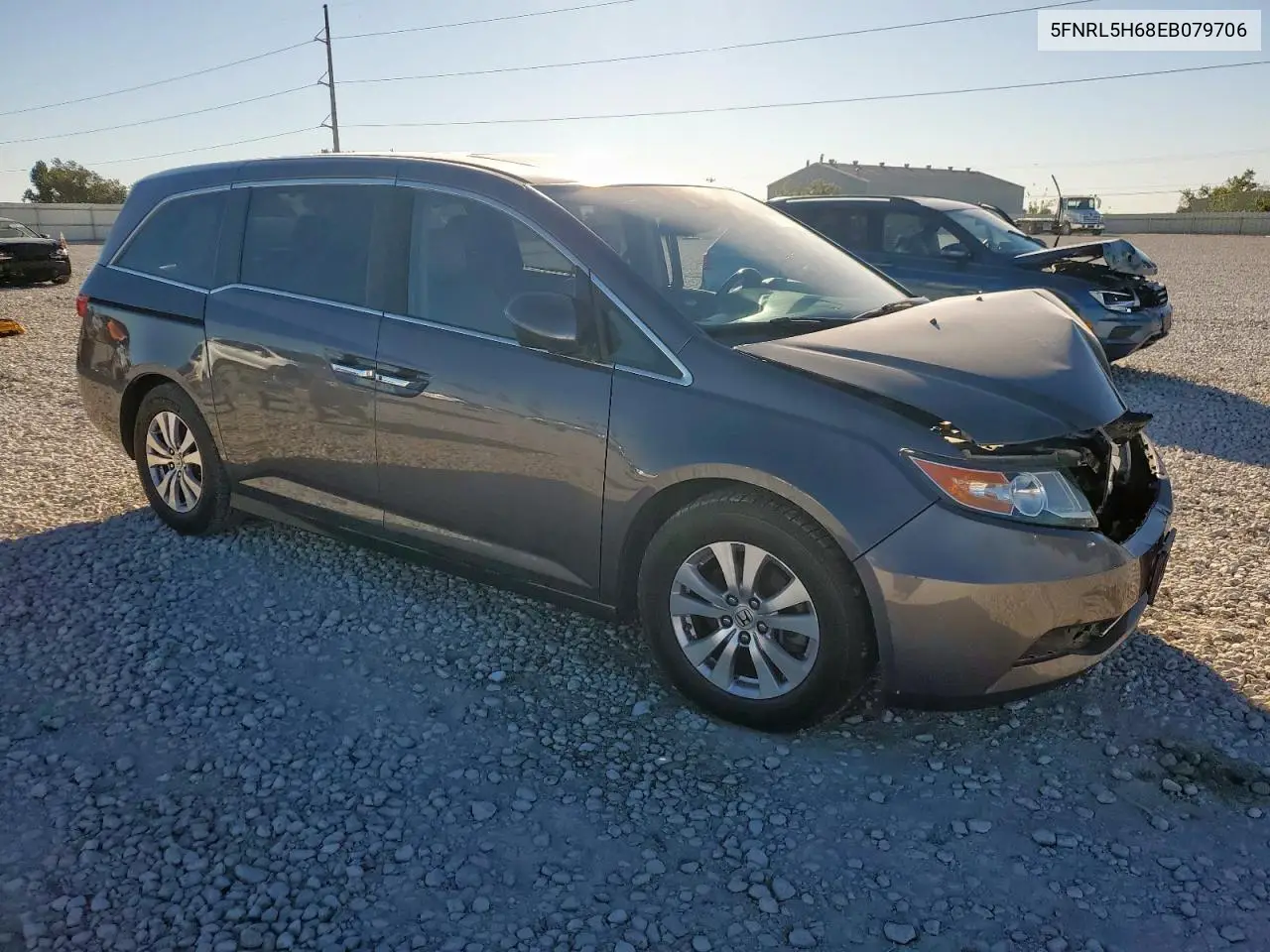 5FNRL5H68EB079706 2014 Honda Odyssey Exl
