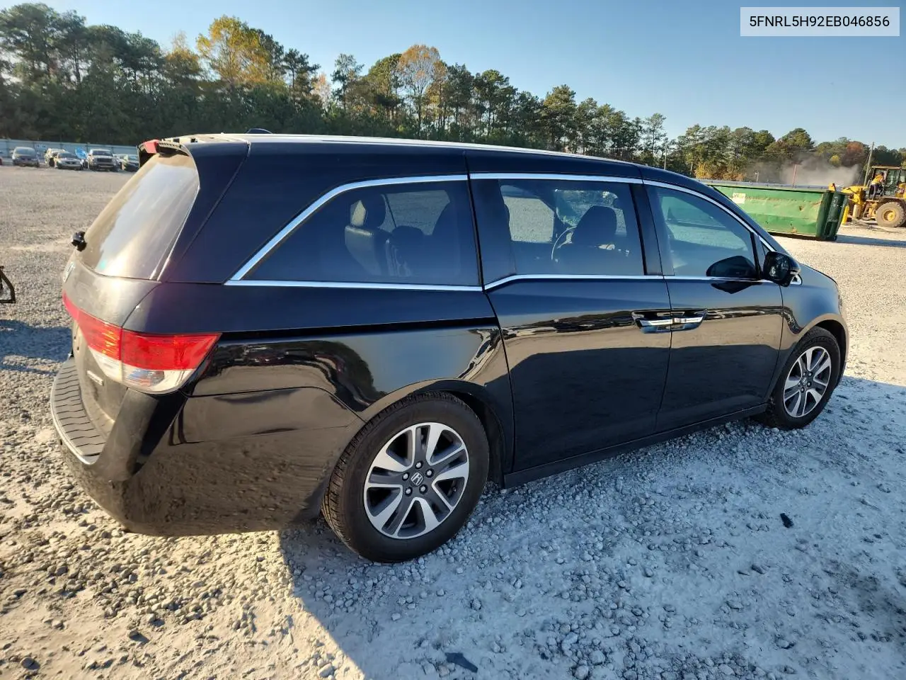 5FNRL5H92EB046856 2014 Honda Odyssey Touring