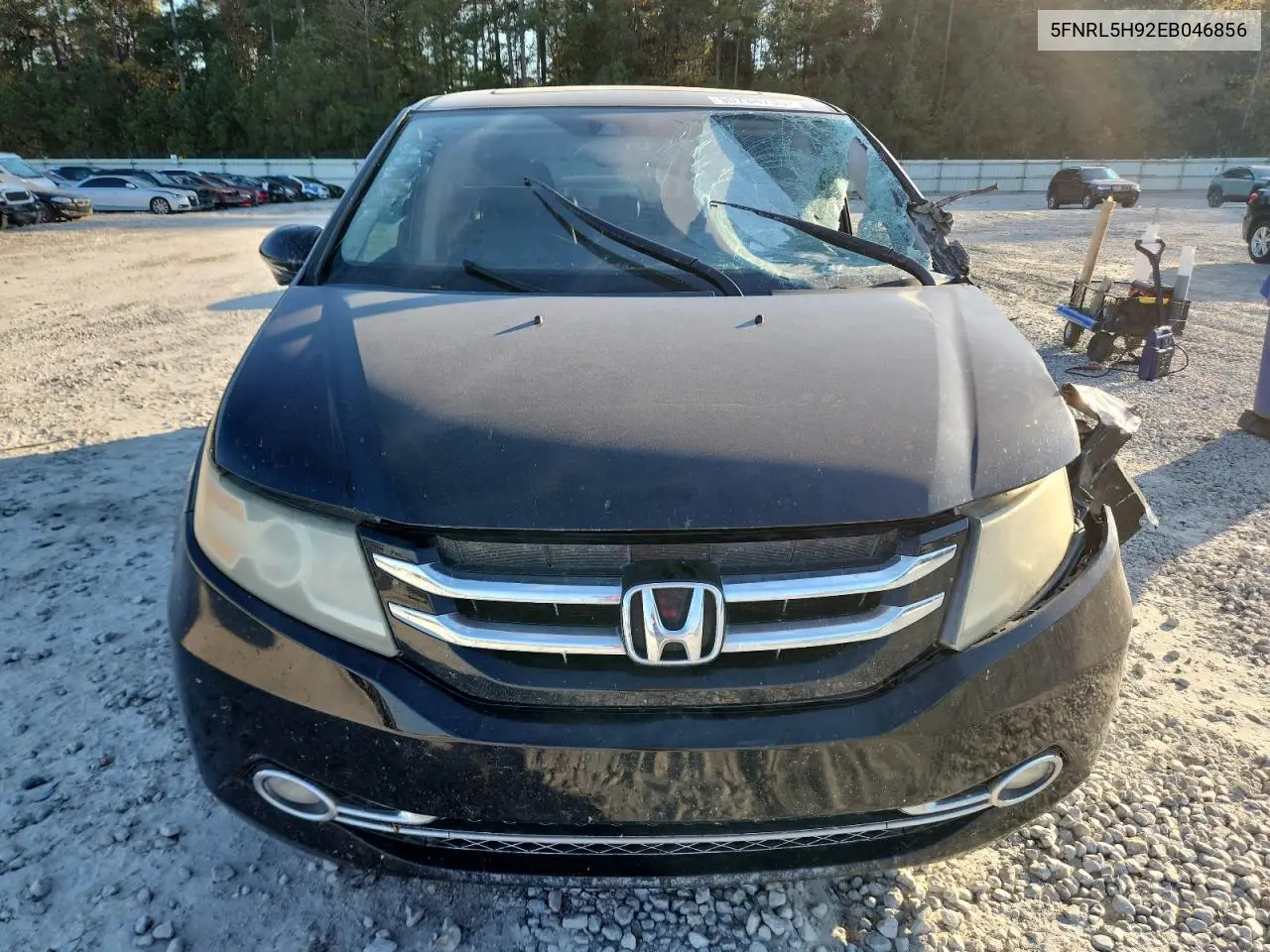 5FNRL5H92EB046856 2014 Honda Odyssey Touring