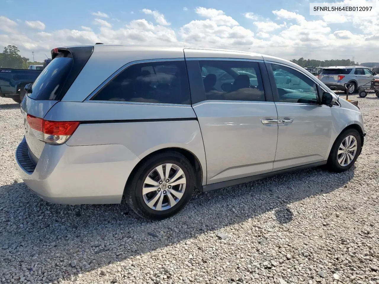 5FNRL5H64EB012097 2014 Honda Odyssey Exl