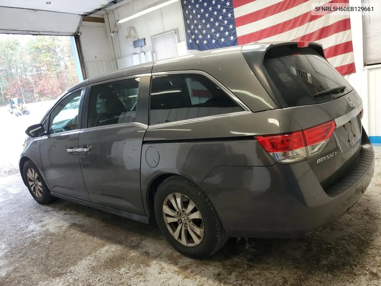5FNRL5H60EB129661 2014 Honda Odyssey Exl