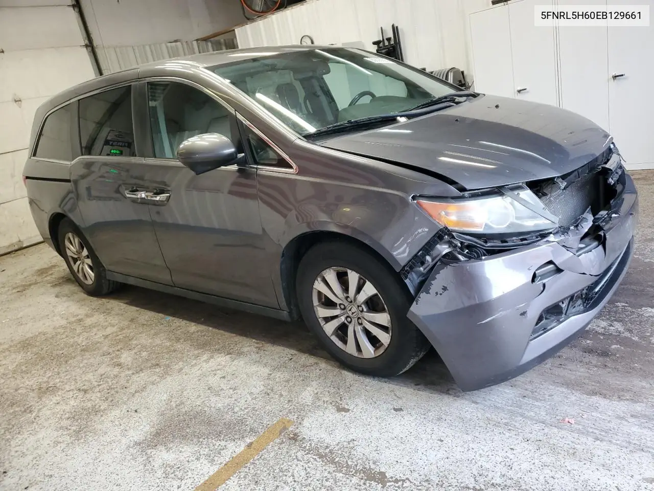 5FNRL5H60EB129661 2014 Honda Odyssey Exl