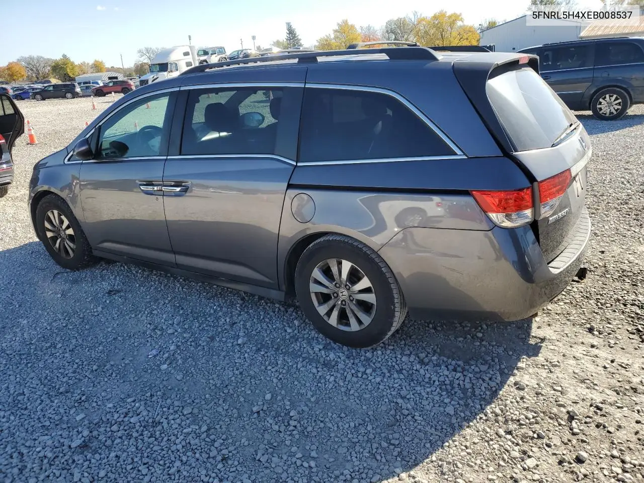 5FNRL5H4XEB008537 2014 Honda Odyssey Ex