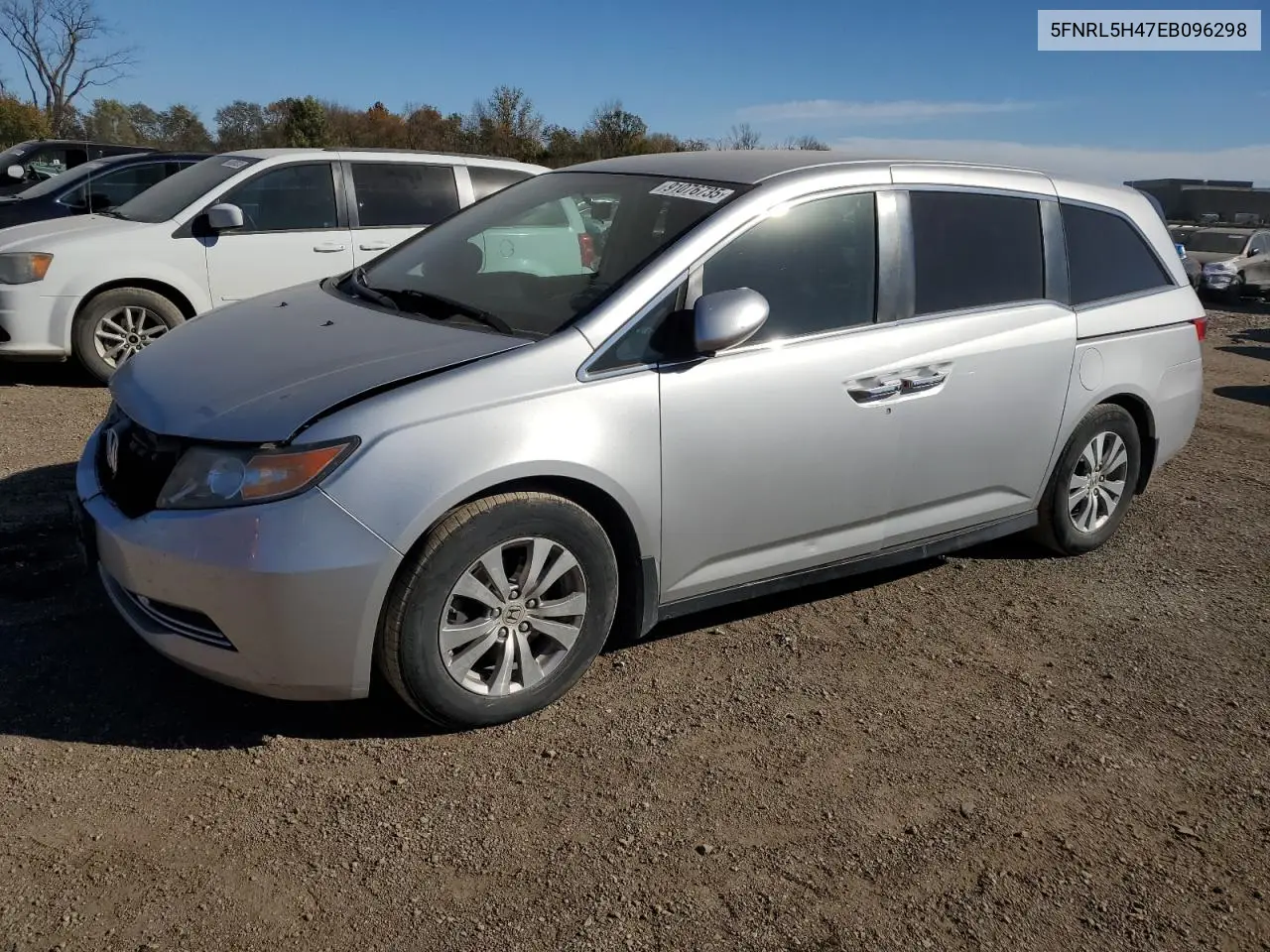 5FNRL5H47EB096298 2014 Honda Odyssey Ex
