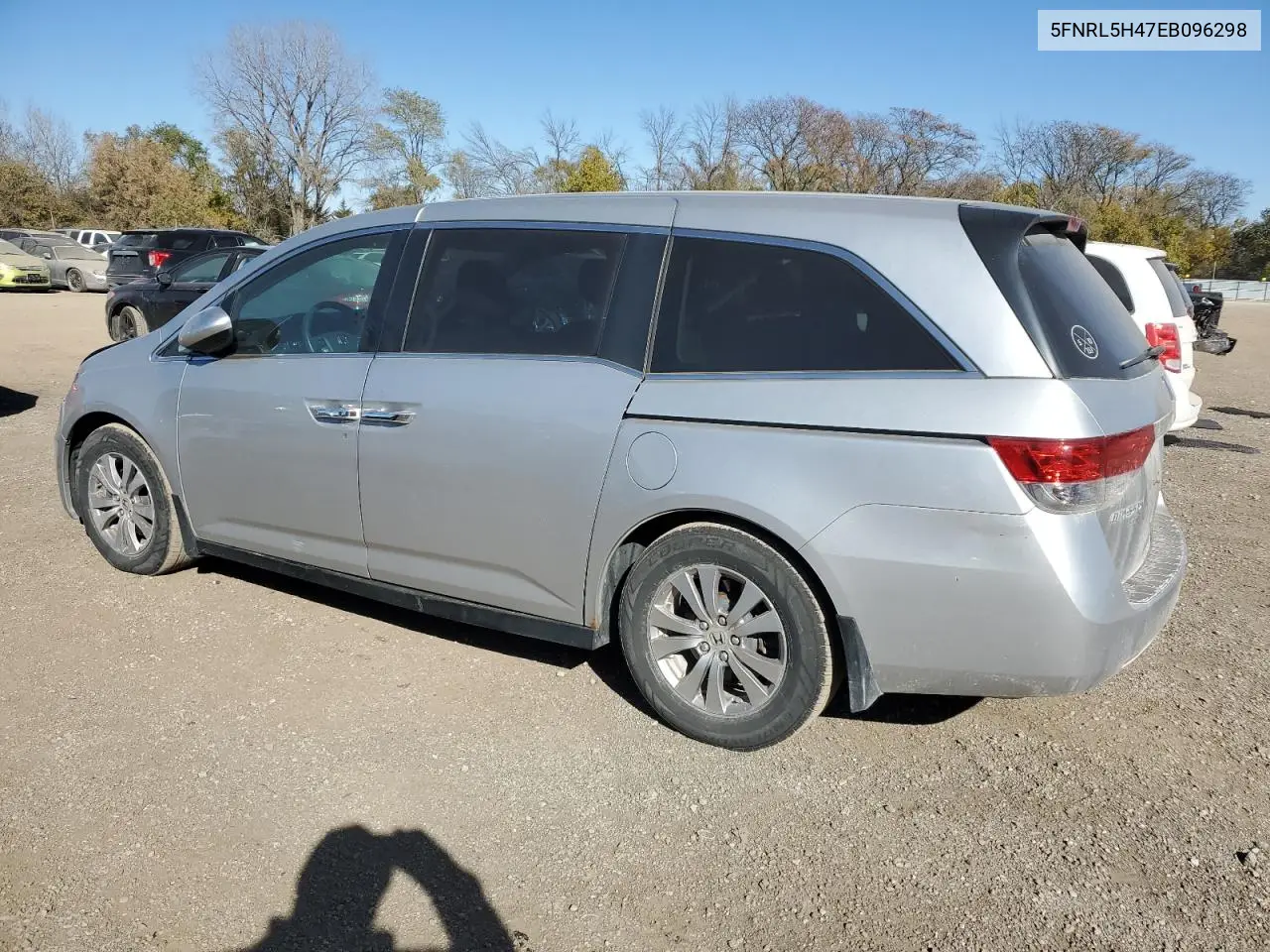 5FNRL5H47EB096298 2014 Honda Odyssey Ex