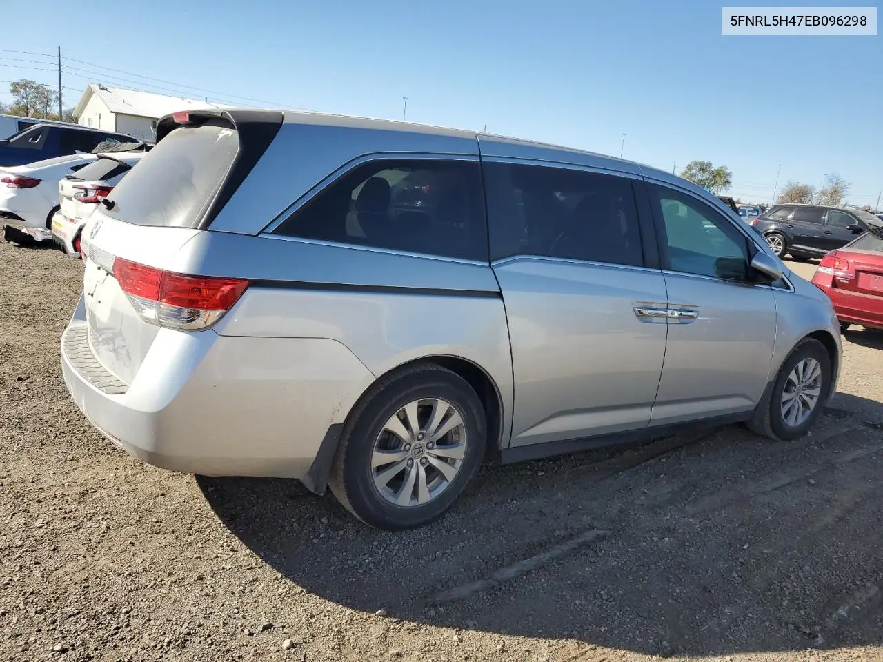 5FNRL5H47EB096298 2014 Honda Odyssey Ex