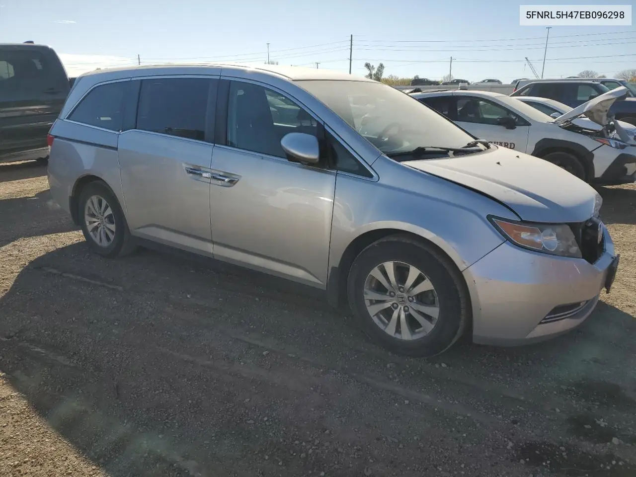 5FNRL5H47EB096298 2014 Honda Odyssey Ex