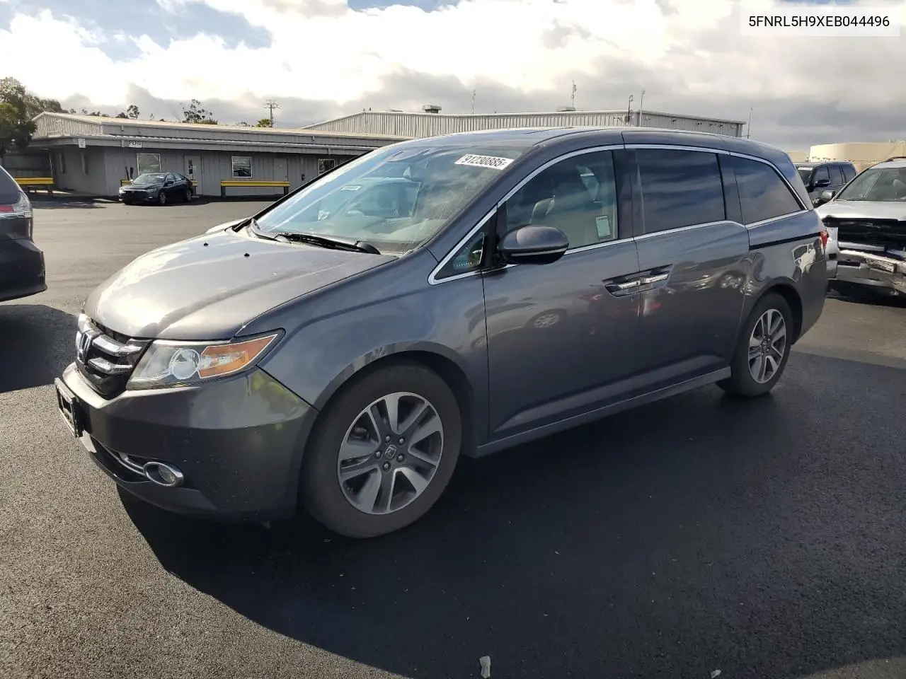 5FNRL5H9XEB044496 2014 Honda Odyssey Touring