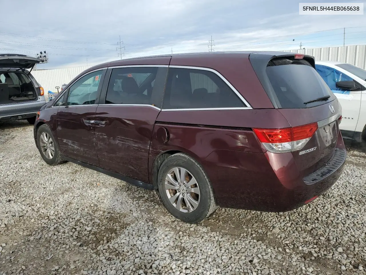 5FNRL5H44EB065638 2014 Honda Odyssey Ex