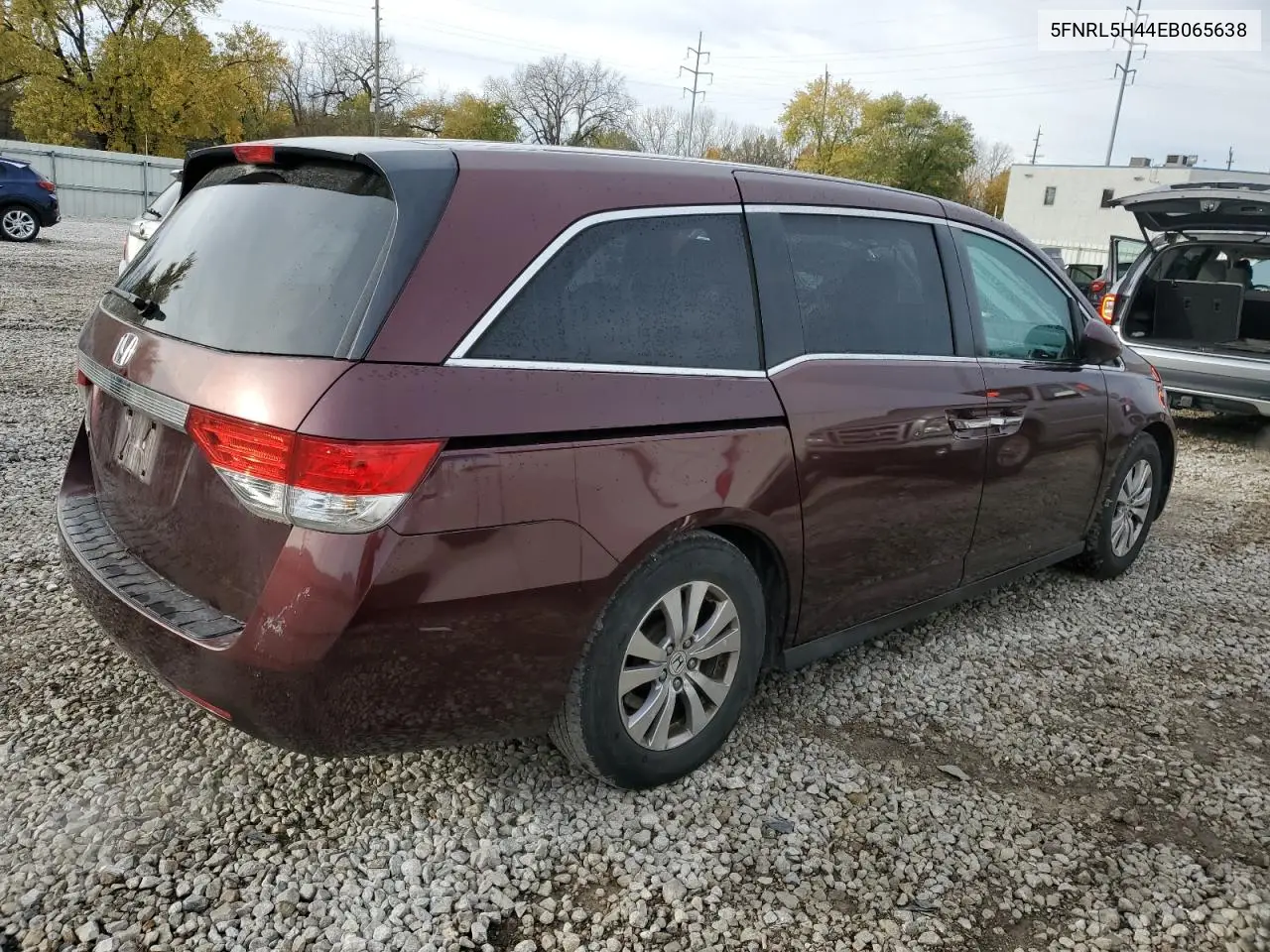 5FNRL5H44EB065638 2014 Honda Odyssey Ex