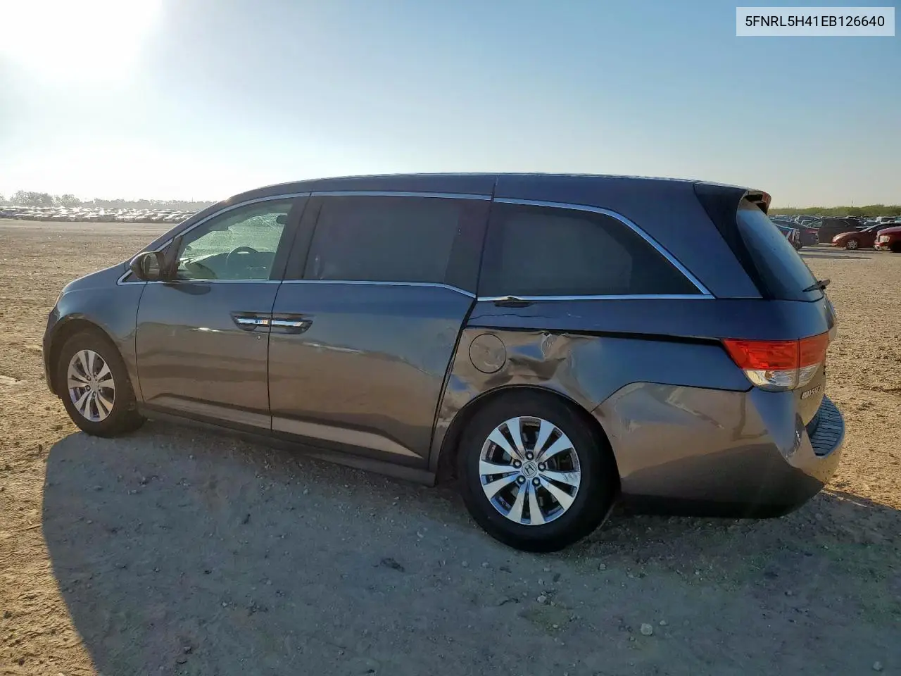 5FNRL5H41EB126640 2014 Honda Odyssey Ex