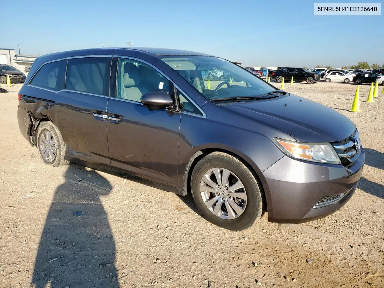 5FNRL5H41EB126640 2014 Honda Odyssey Ex