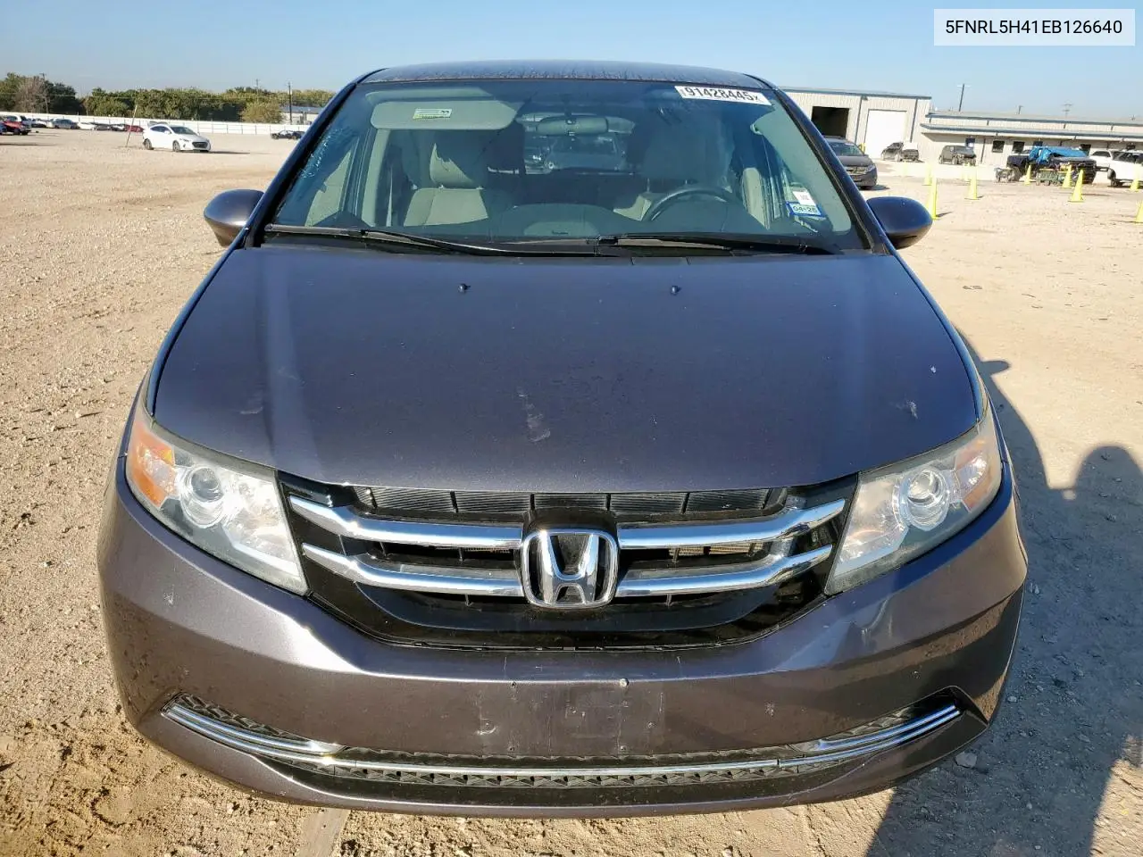 5FNRL5H41EB126640 2014 Honda Odyssey Ex