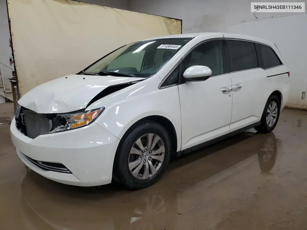 5FNRL5H43EB111346 2014 Honda Odyssey Ex