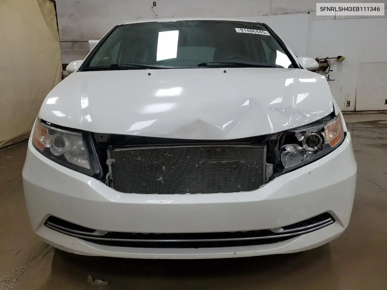 5FNRL5H43EB111346 2014 Honda Odyssey Ex