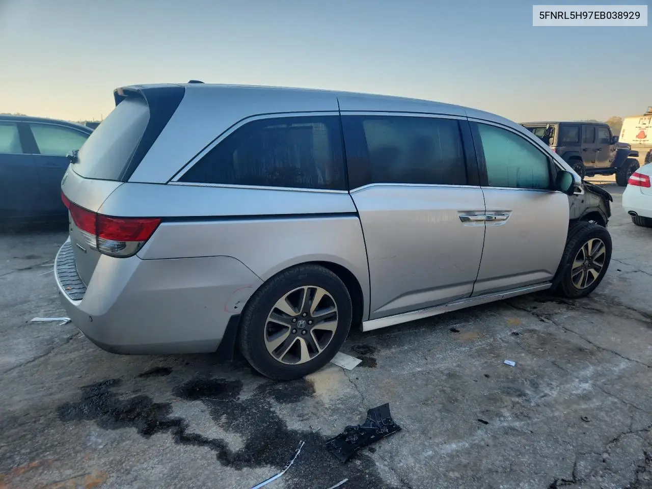 5FNRL5H97EB038929 2014 Honda Odyssey Touring