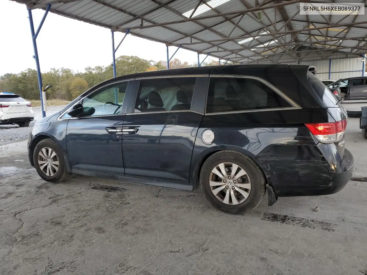 5FNRL5H6XEB089377 2014 Honda Odyssey Exl